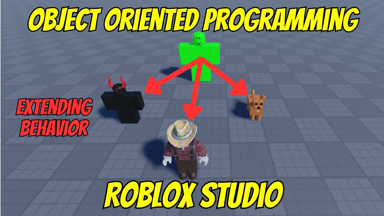 Объектно-ориентированное программирование в Roblox Studio