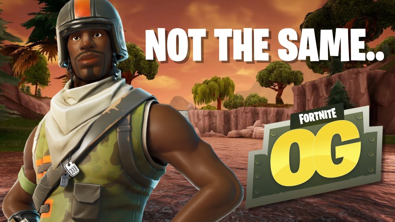 THE REASON WHY FORTNITE OG DOESN'T FEEL THE SAME! (THE TRUTH..)