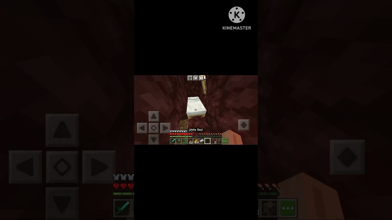 Minecraft logic I am sleep in nether like and subscribe for next Minecraft logic shots 