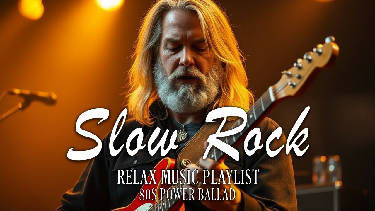 Slow Rock Classic Rock Ballad Collection &ndash; Timeless Emotional Songs for Late Night Memories 🎸🌙