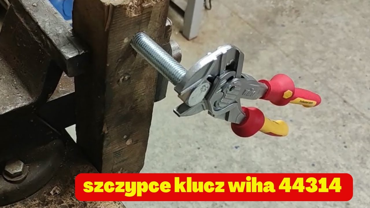 Szczypce KLUCZ dla ELEKTRYKA wiha 44314