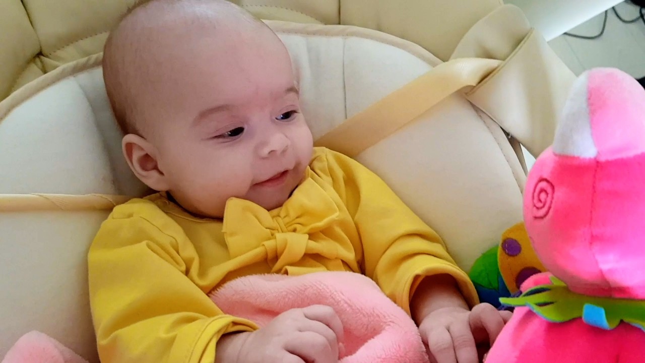 baby gets presents - baby's reactions compilation