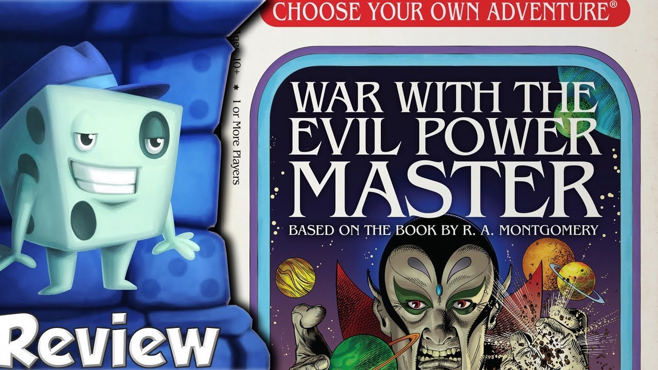 Choose Your Own Adventure: War with the Evil Power Master Review - with Tom Vasel