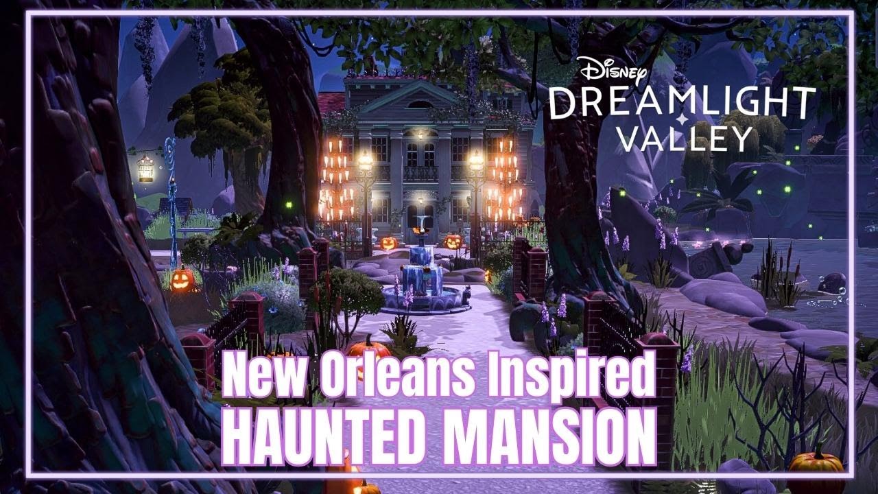 HAUNTED MANSION | Speed Build | Disney Dreamlight Valley | NEW UPDATE