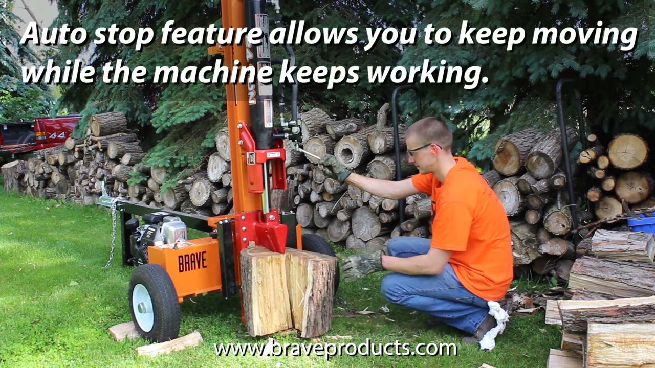 Brave Log Splitter | 24 Ton | Vertical/Horizontal | Honda GC160 | VH1724GC