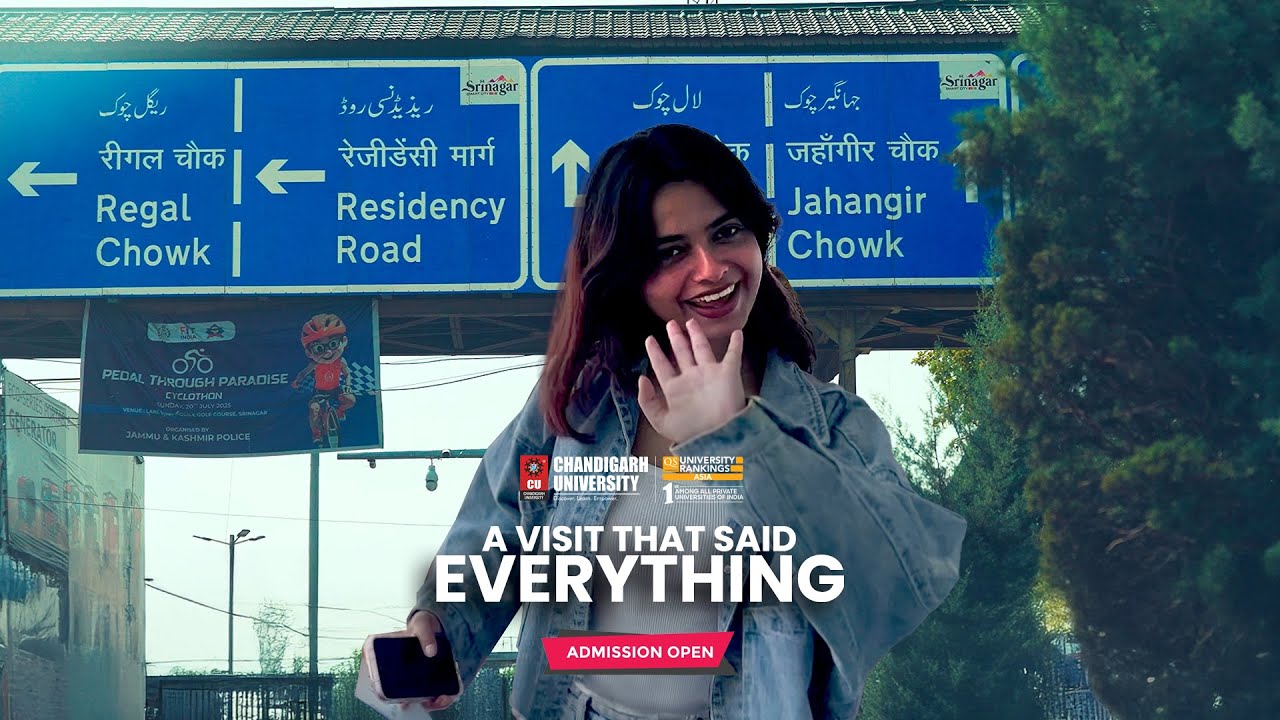 CU Student's Surprise Visit to her Hometown Kashmir - Chandigarh University
