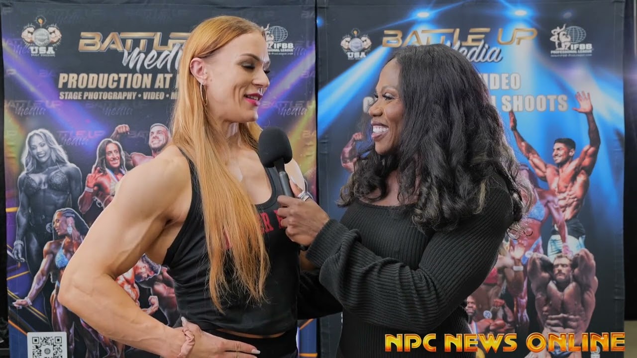 2025 IFBB Texas Pro Check In Interview with Paula Ranta