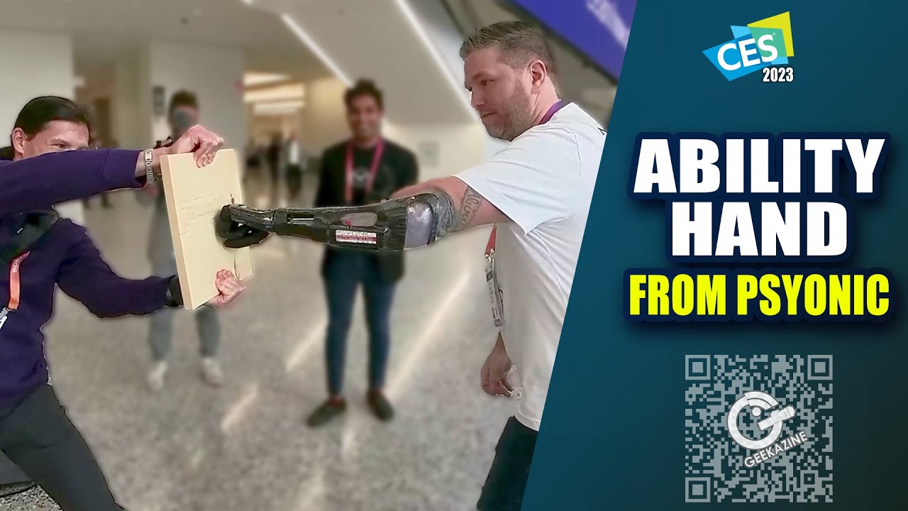 Psyonic Ability Hand is the First Touch Sensing Bionic Hand