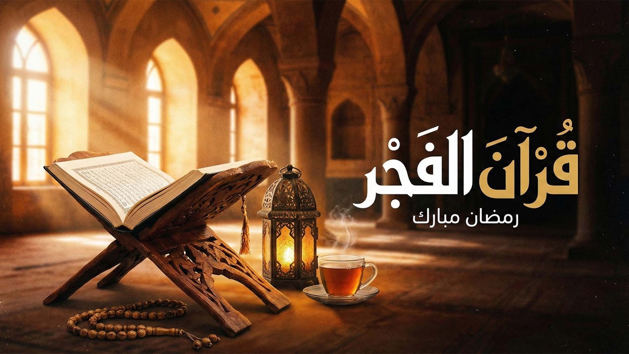 قرآن الفجر 21 رمضان  | بصوت الشيخ علي جابر - جودة عالية