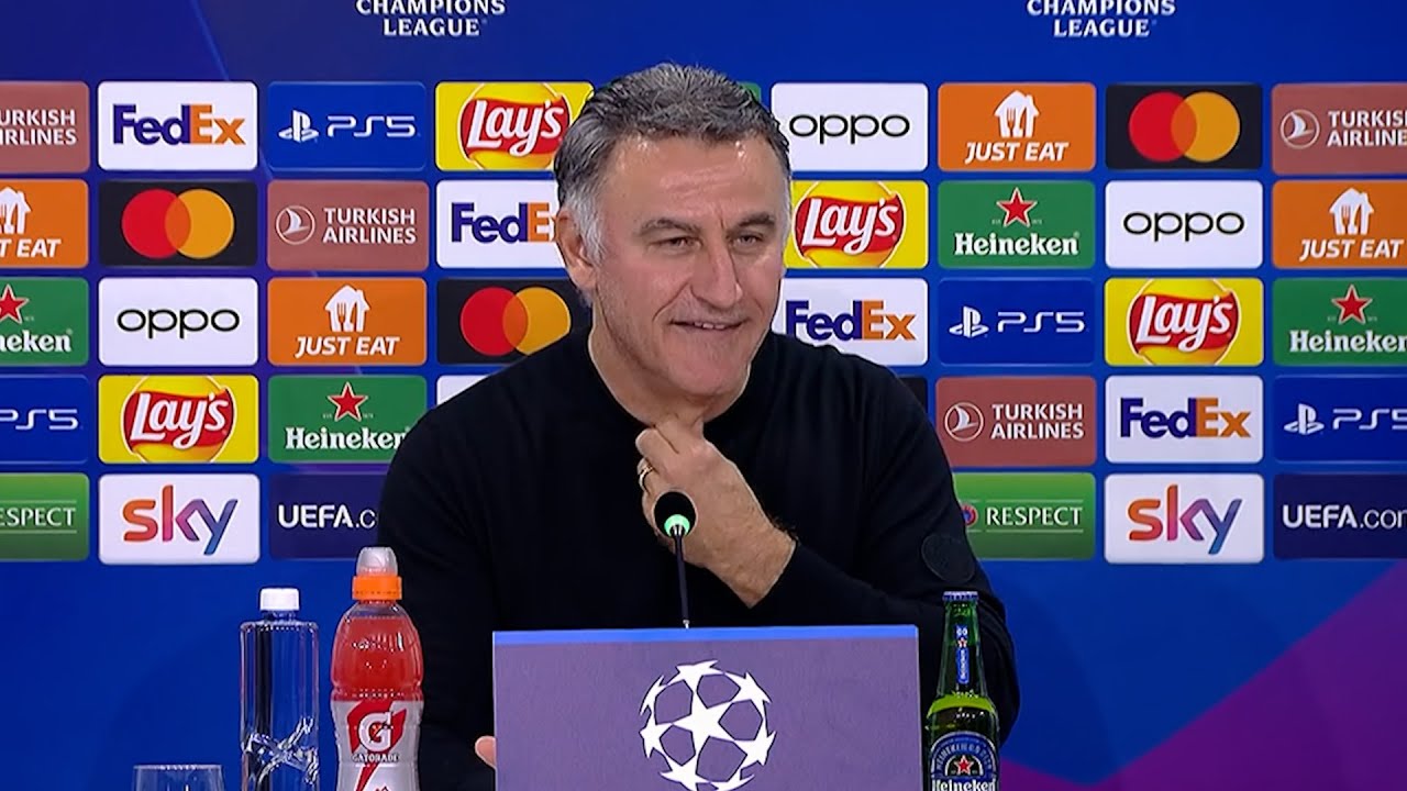 Christophe Galtier post-match press conference | Juventus 1-2 PSG | Champions League