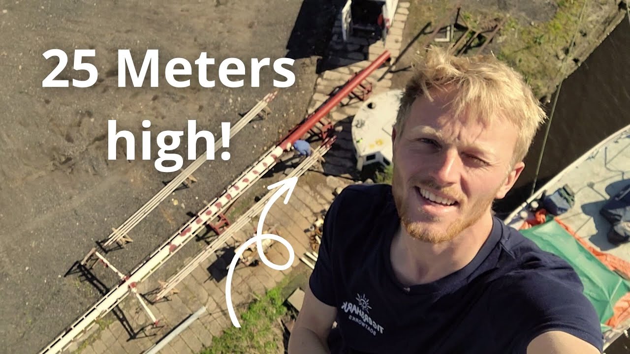 Making the Main Mast - Rebuilding Schooner Tijgerhaai EP13