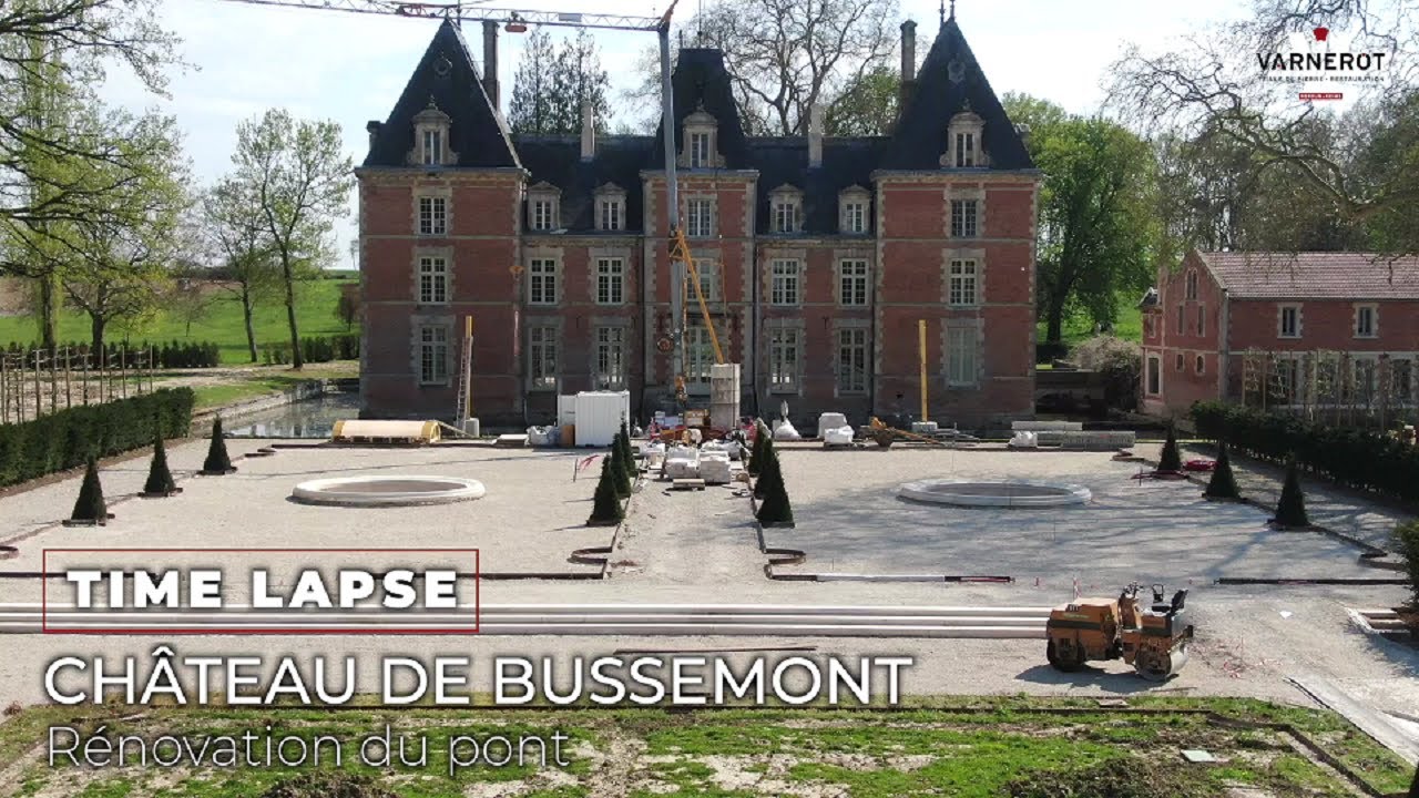 Varnerot - Pont du château de  Bussemont - TIMELAPSE