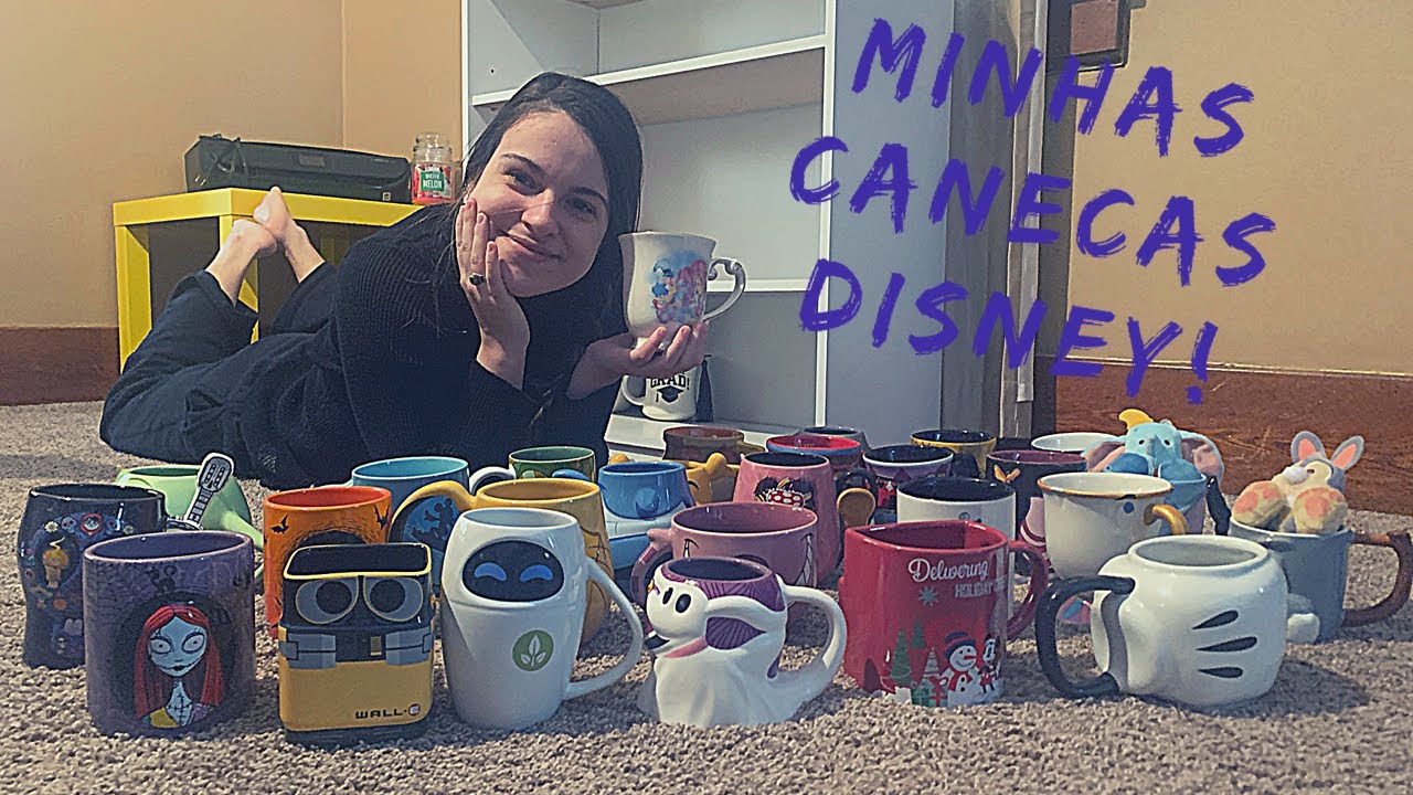 Minha Coleção de Canecas Disney | Eduda