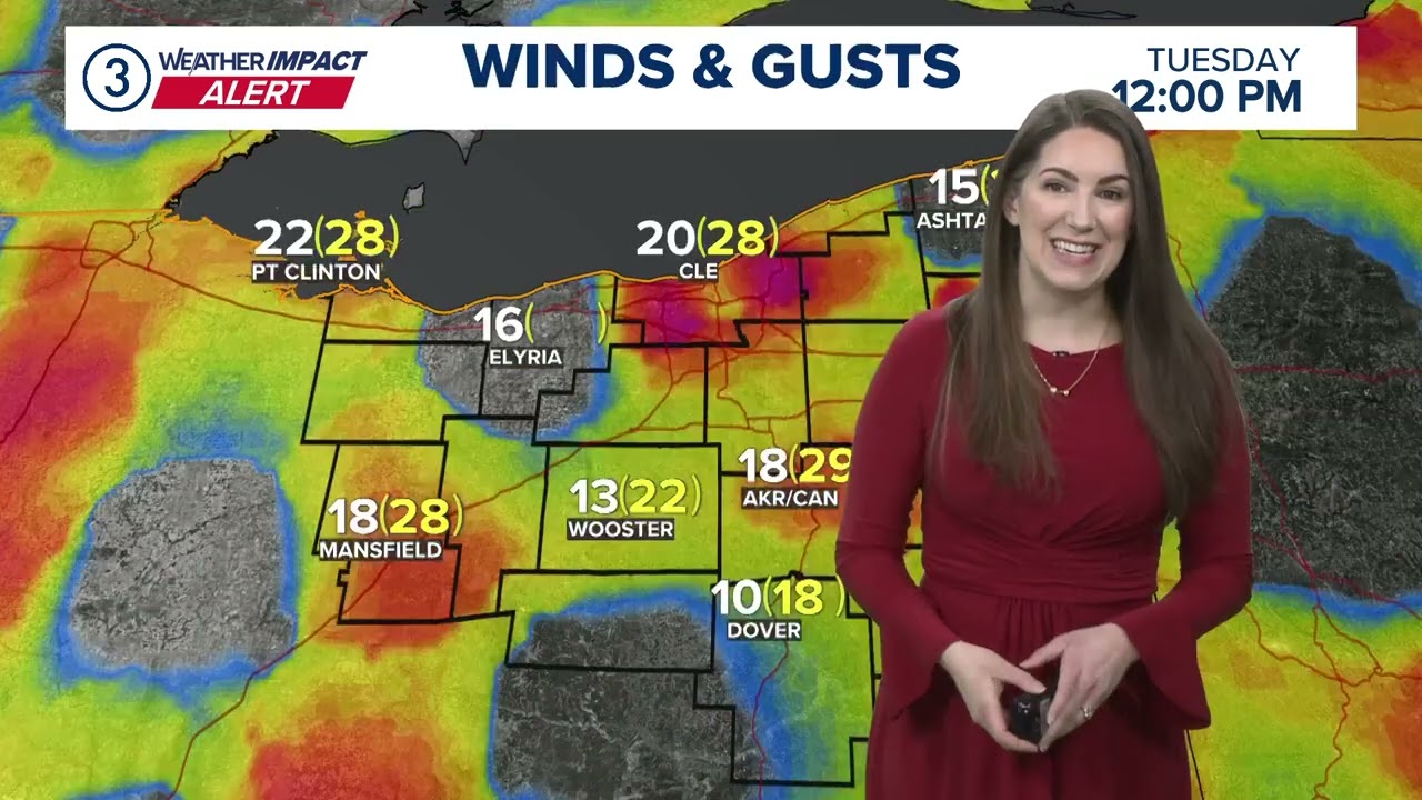 Cleveland weather forecast: Snow and cold temps continue on Tuesday