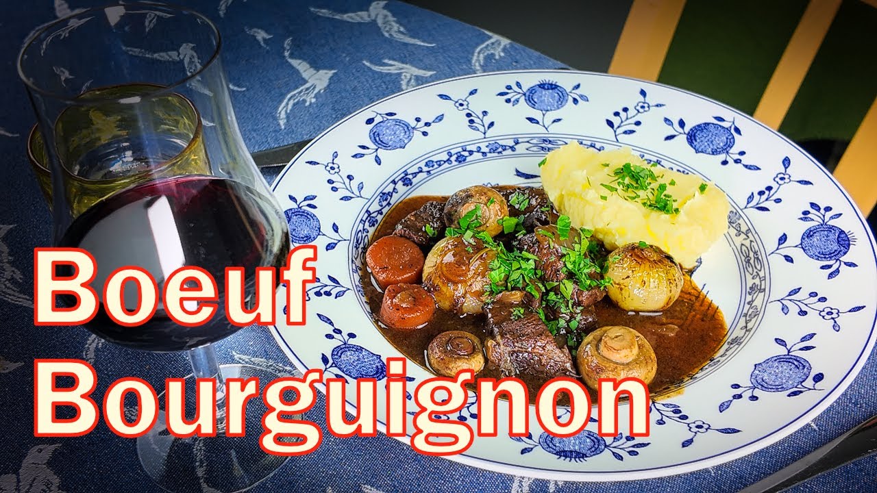 Boeuf Bourguignon - klassisk burgundisk köttgryta