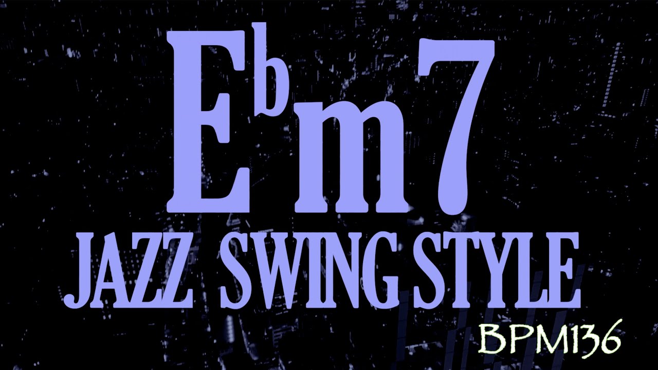 Eb Dorian/Aeolian (Ebm7) Jazz Backing Track - Miles Davis 