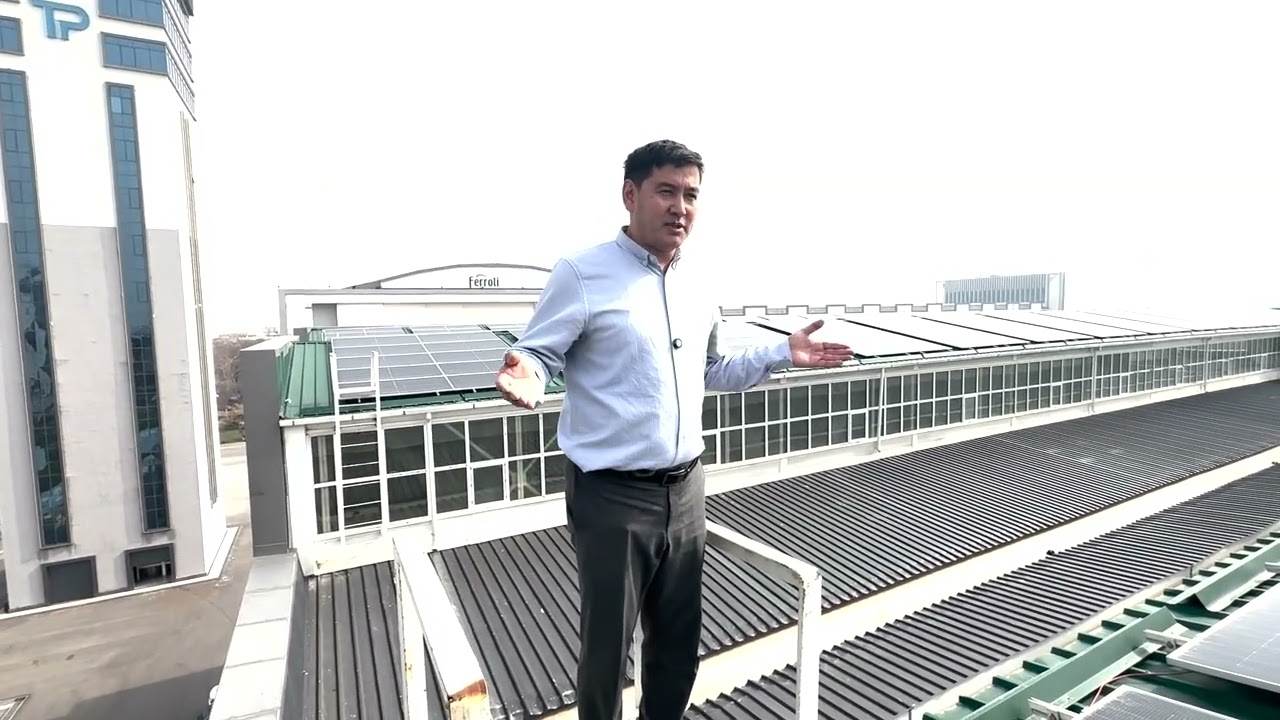 Zavodga o‘rnatilgan quyosh elektr stansiyasining 1 yillik hisoboti