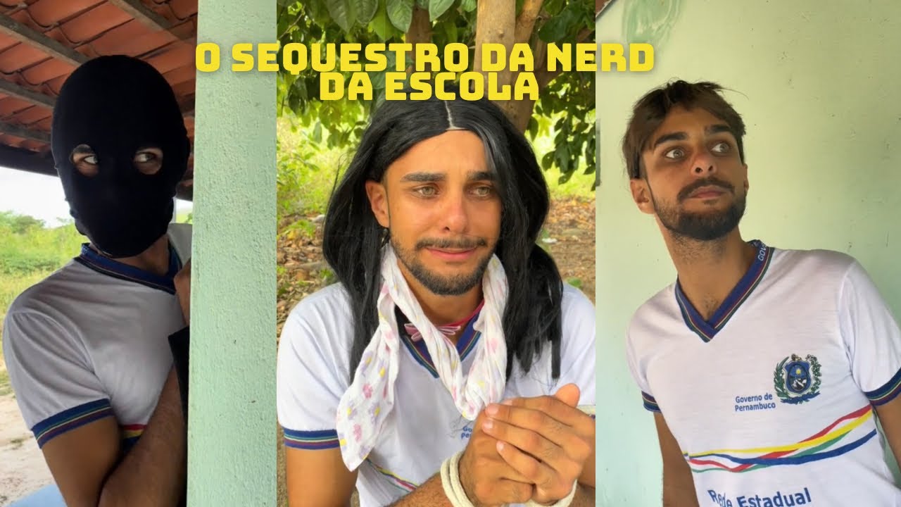 O SEQUESTRO DA NERD DA ESCOLA (Novelinha)