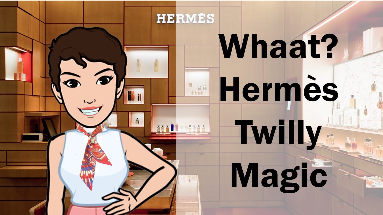 #Shorts | Herm&egrave;s Twilly Magic Trick!
