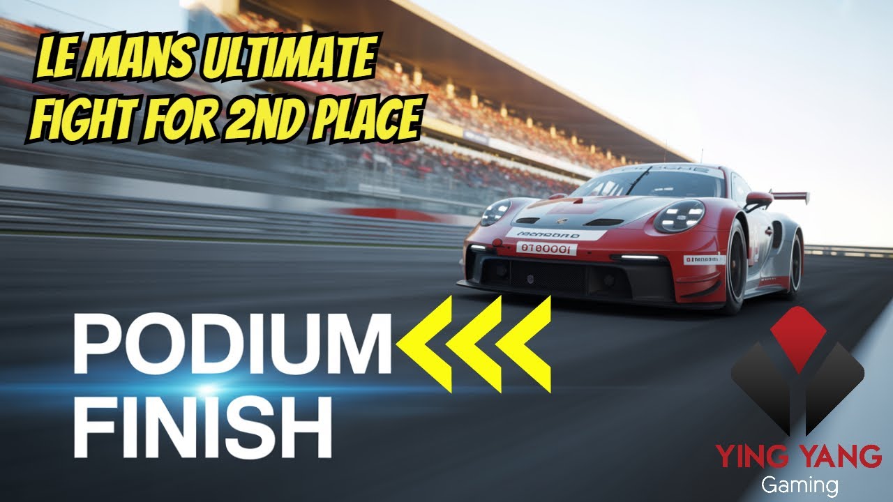 Porsche GTE at Portimao! From Mid To Podium! | LMU | Moza R12