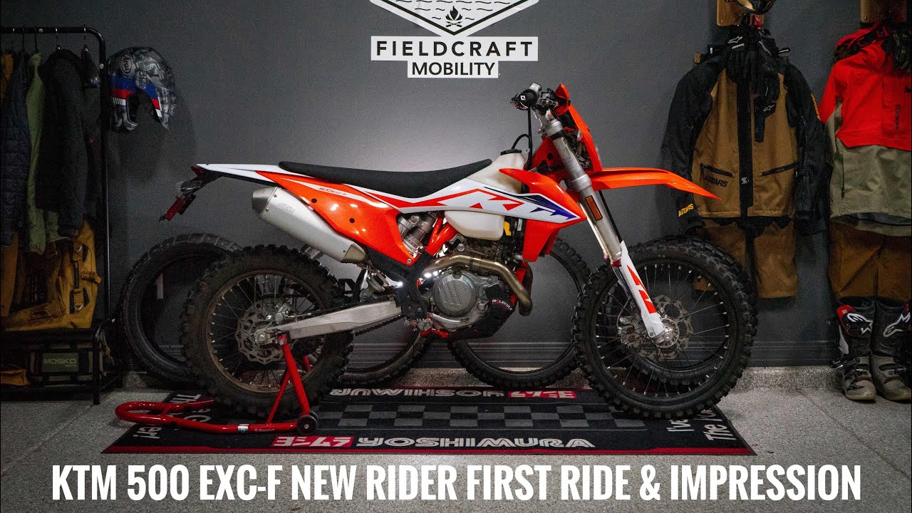 KTM 500 EXC-F: первое впечатление и впечатления от поездки новичка