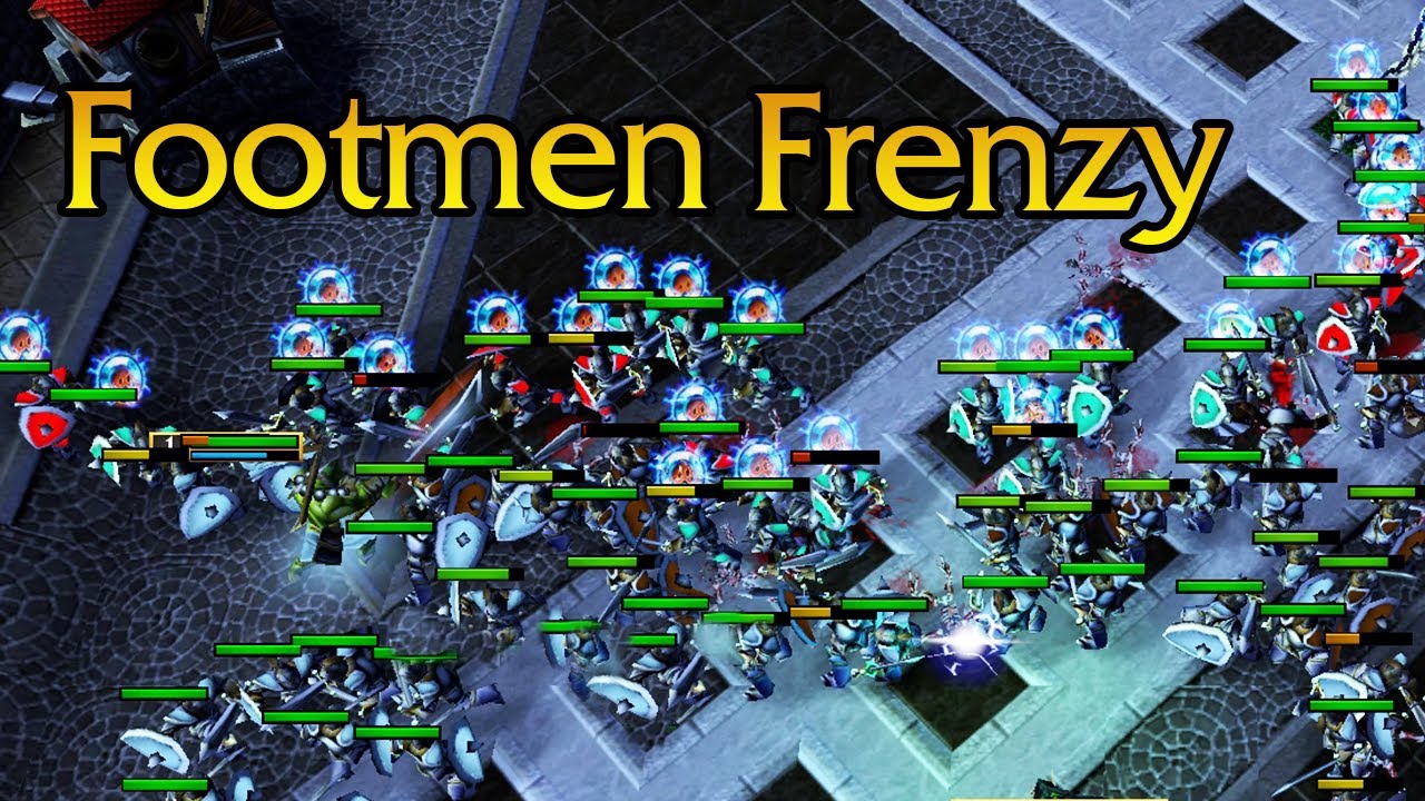Footmen Frenzy - Warcraft 3 Reforged classic