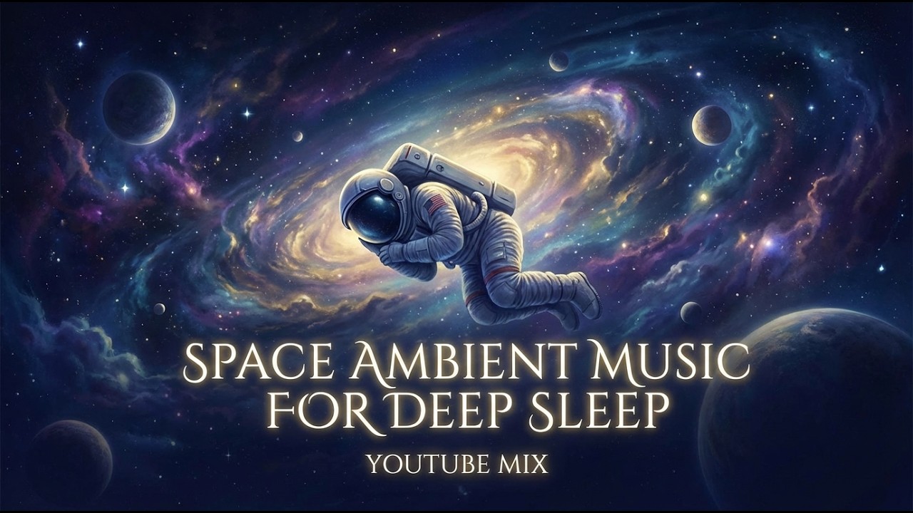 Space Music For Deep Sleep | Cosmic Ambient  Sounds For Concentration