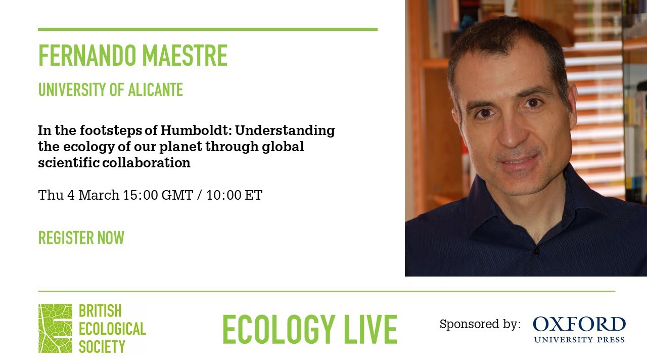 Ecology Live 2021 с Фернандо Маэстре &mdash; По следам Гумбольдта