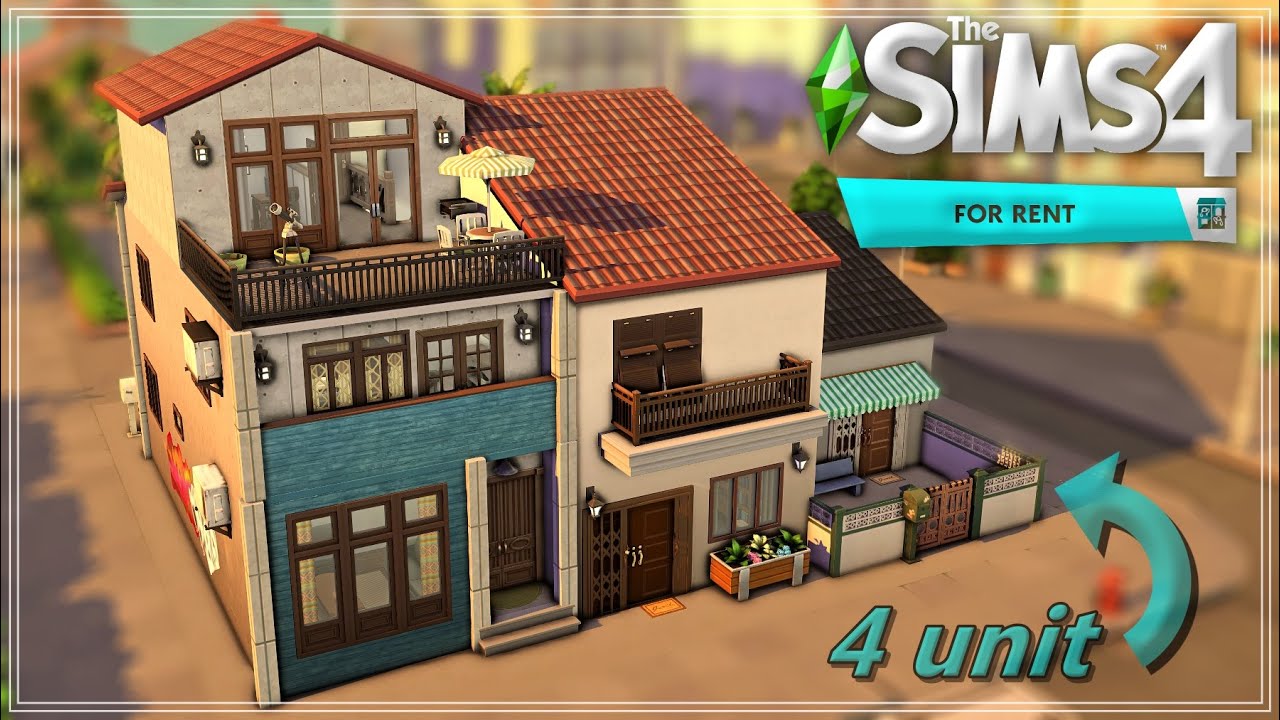 Tomarang Apartments FOR RENT [No CC] // Speed Build - The Sims 4