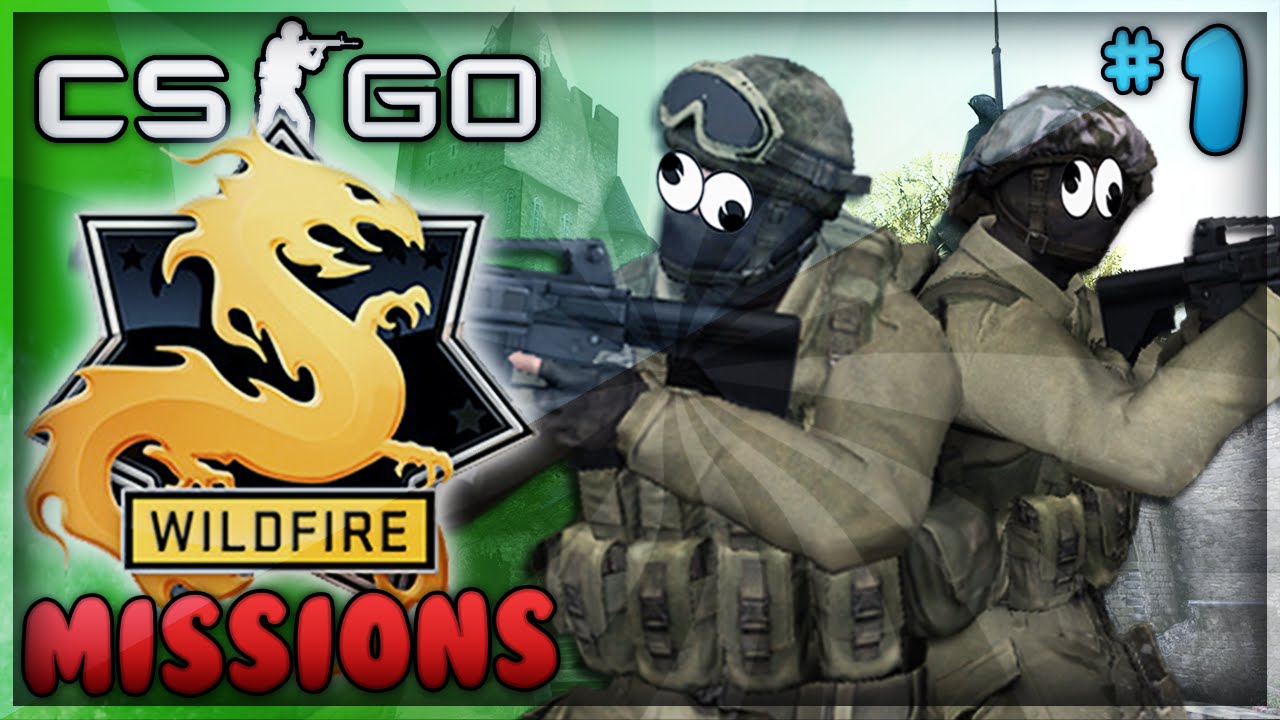 Ermahgerd, Cernter Strerk - Wildfire Co-op Missions w/ Monkey #1 - Newbs
