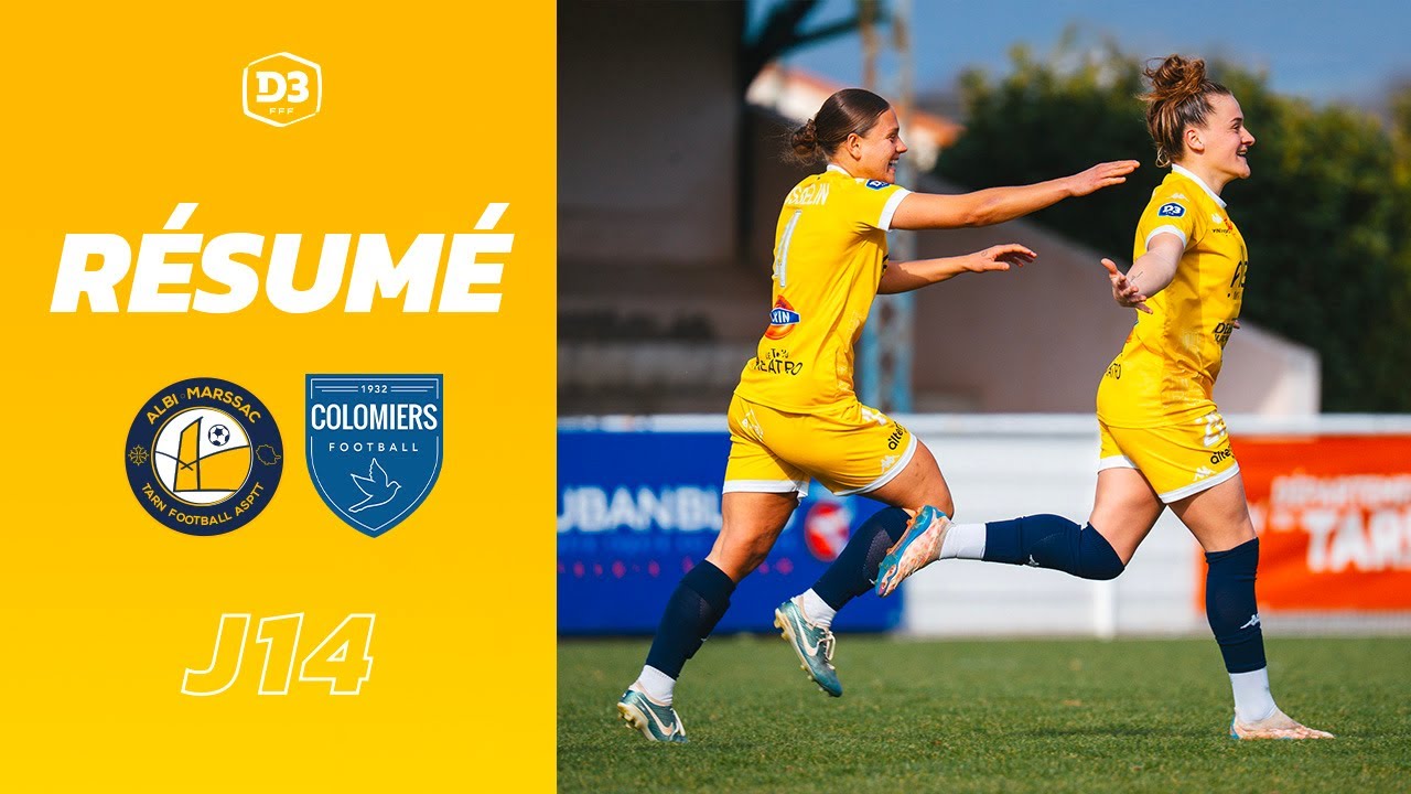 ALBI MARSSAC - US COLOMIERS (3 - 0) / D3 FÉMININE 2024-2025