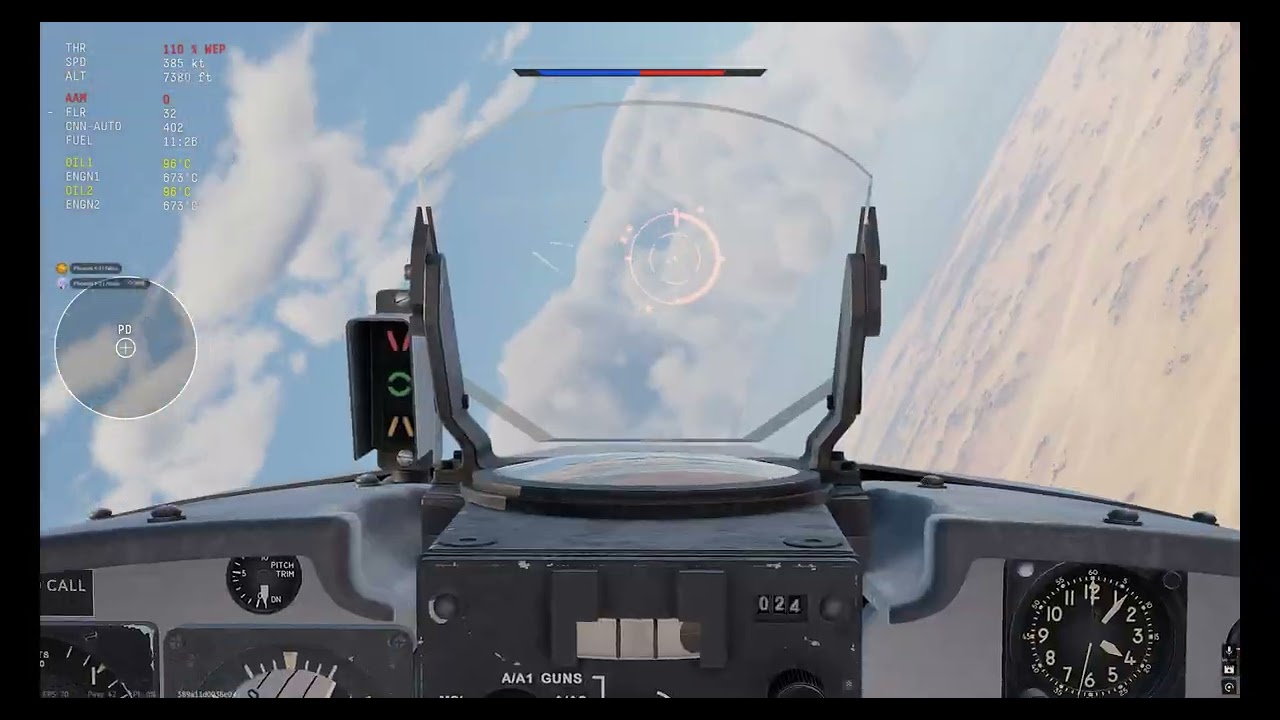 Two F-5E Tigers Dominating Air Sim - War Thunder Air Sim