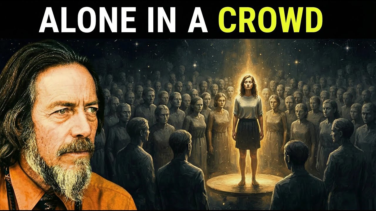 Why You Feel Alone Even Around People | Alan Watts