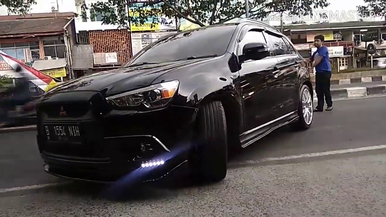 Mitsubhisi Outlander Modifikasi velg pakai HSR Wheel Niffty ring 20