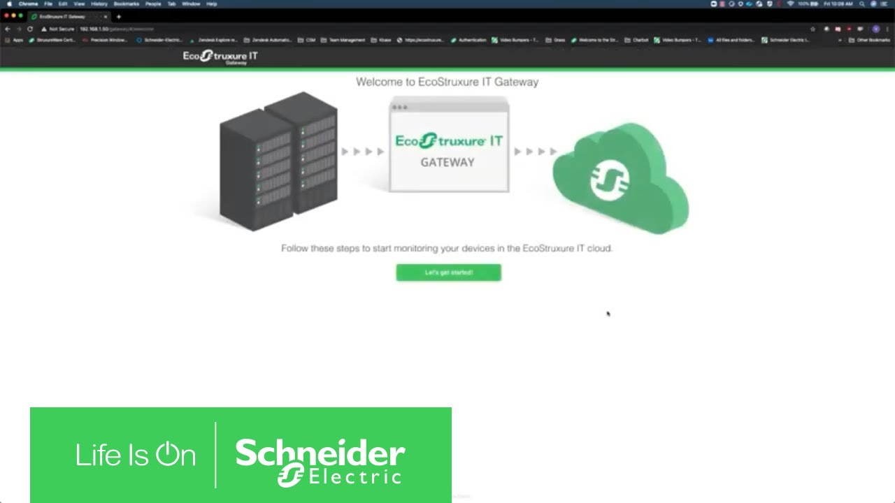 Как развернуть EcoStruxure IT Gateway | Поддержка Schneider Electric
