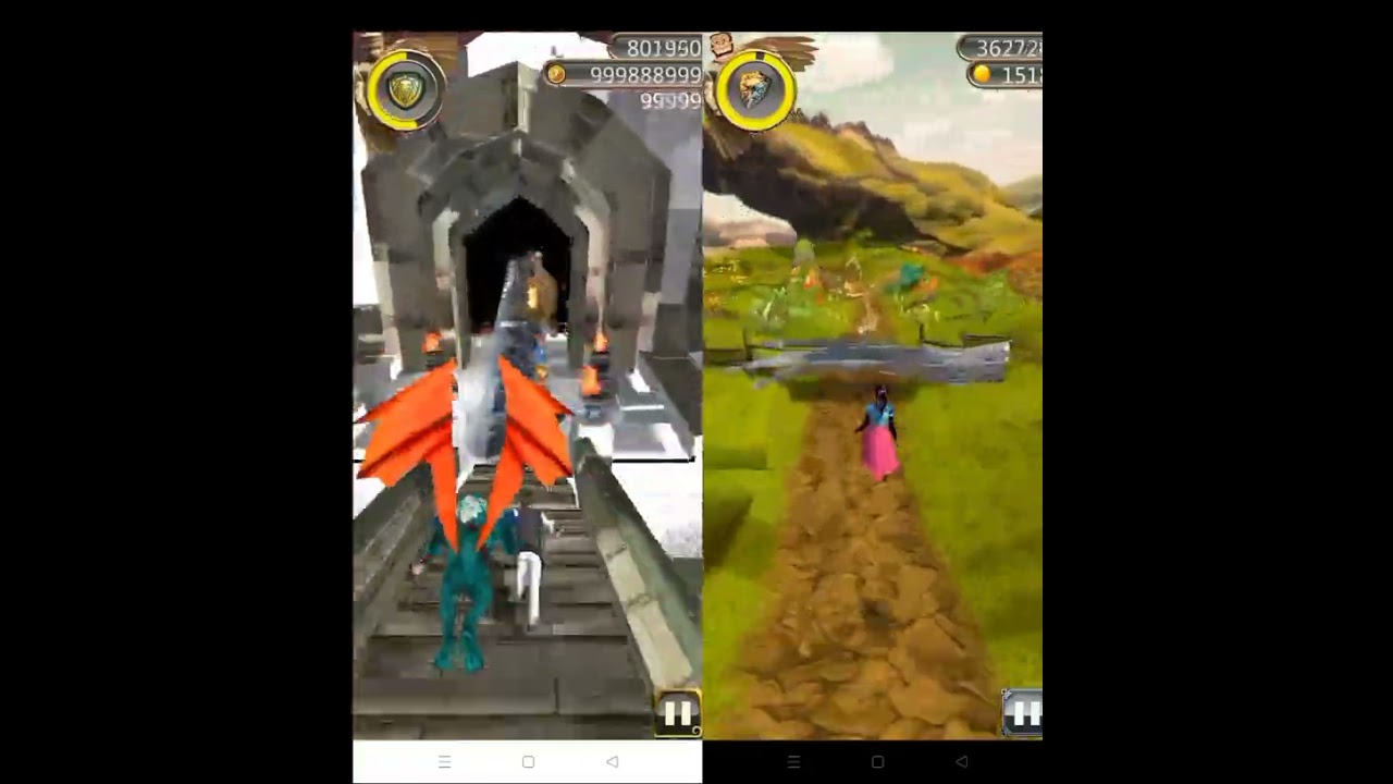 Snow Temple Run OZ vs Temple Jungle Run Lost OZ