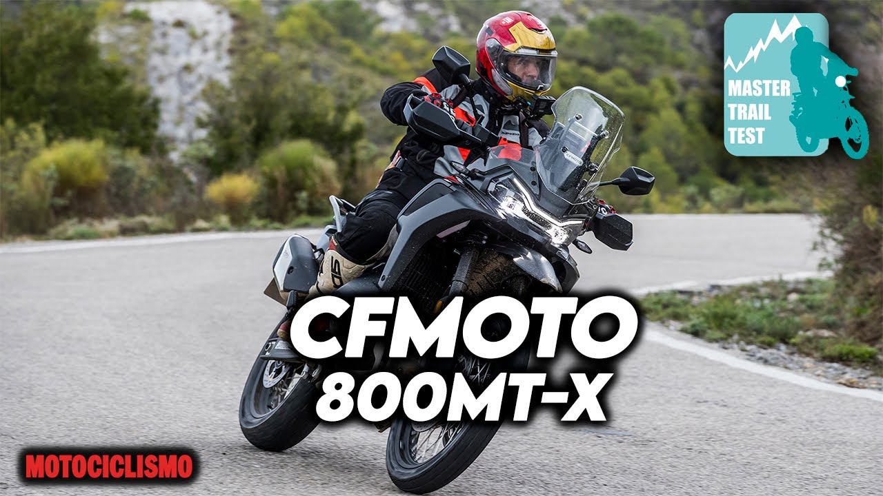CFMoto 800MT-X en el Master Trail Test: la más campestre de la gran trail de la marca | MOTOCICLISMO