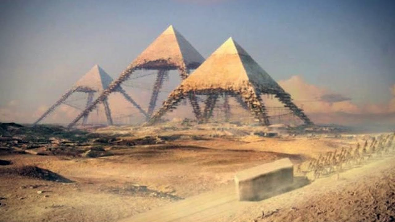 إزاي الفراعنة بنوا الأهرامات؟