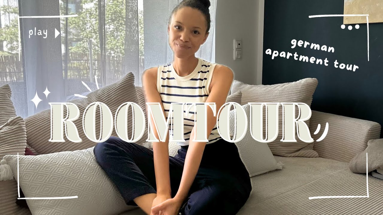 Apartment tour GERMANY near Munich | this is what you get for 1100€ per month
