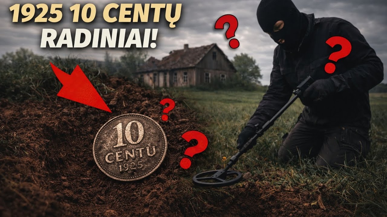 „Šios monetos niekas neturėjo rasti… 1925 10 centų“