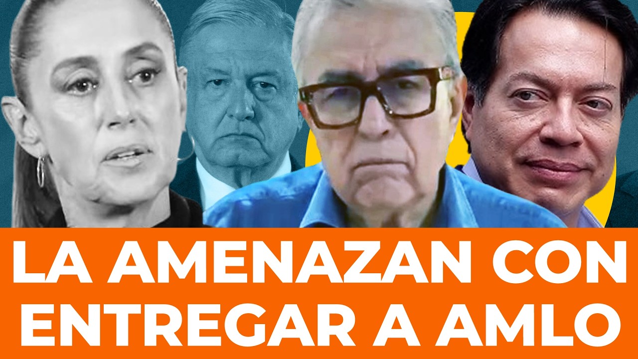 ¡ESTALLÓ LA REBELIÓN! Amenazan a Sheinbaum con entregar  información para destruir a AMLO