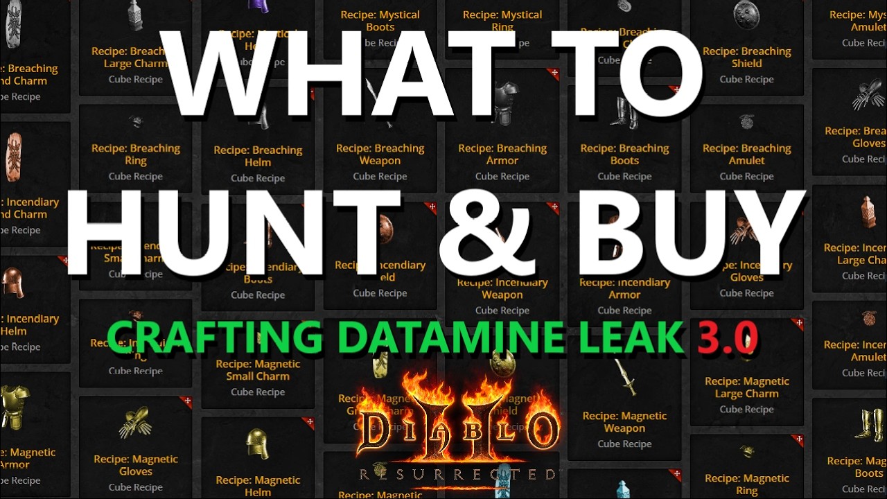 PREPARING FOR CRAFTING OVERHAUL COMING SOON?!?!?