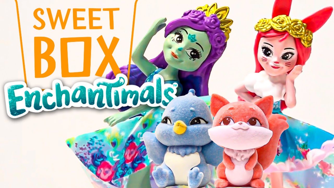 Энчантималс 3! Вся коллекция Свит Бокс Enchantimals