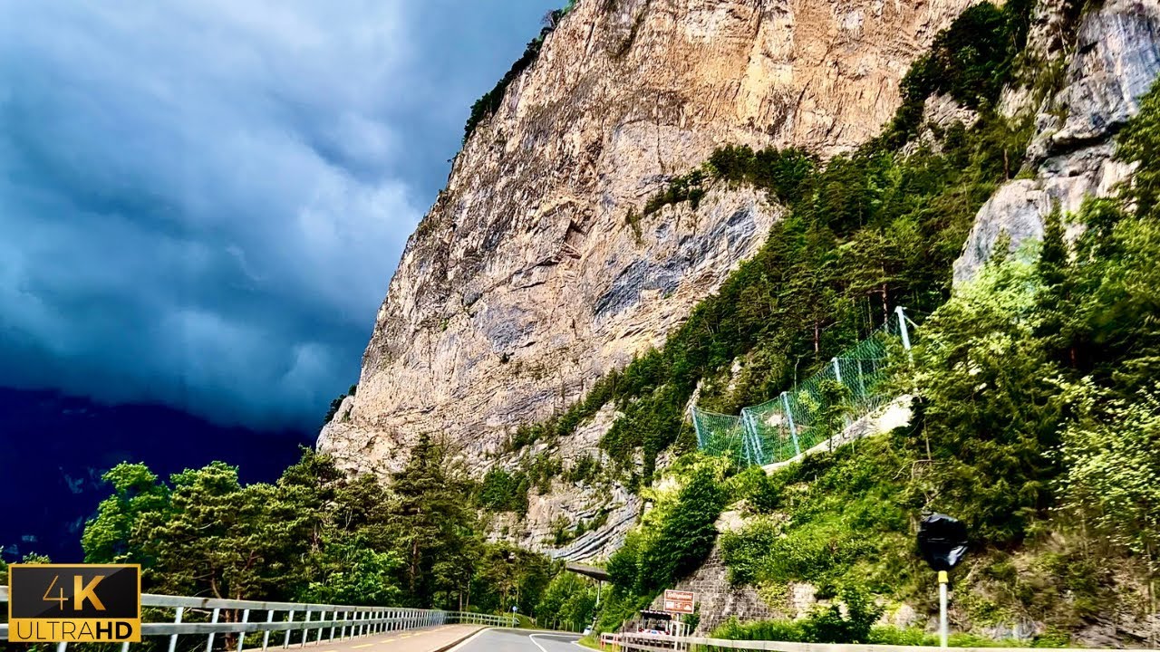 Driving in Switzerland 🇨🇭| From Gotthard to Brunnen | 4k