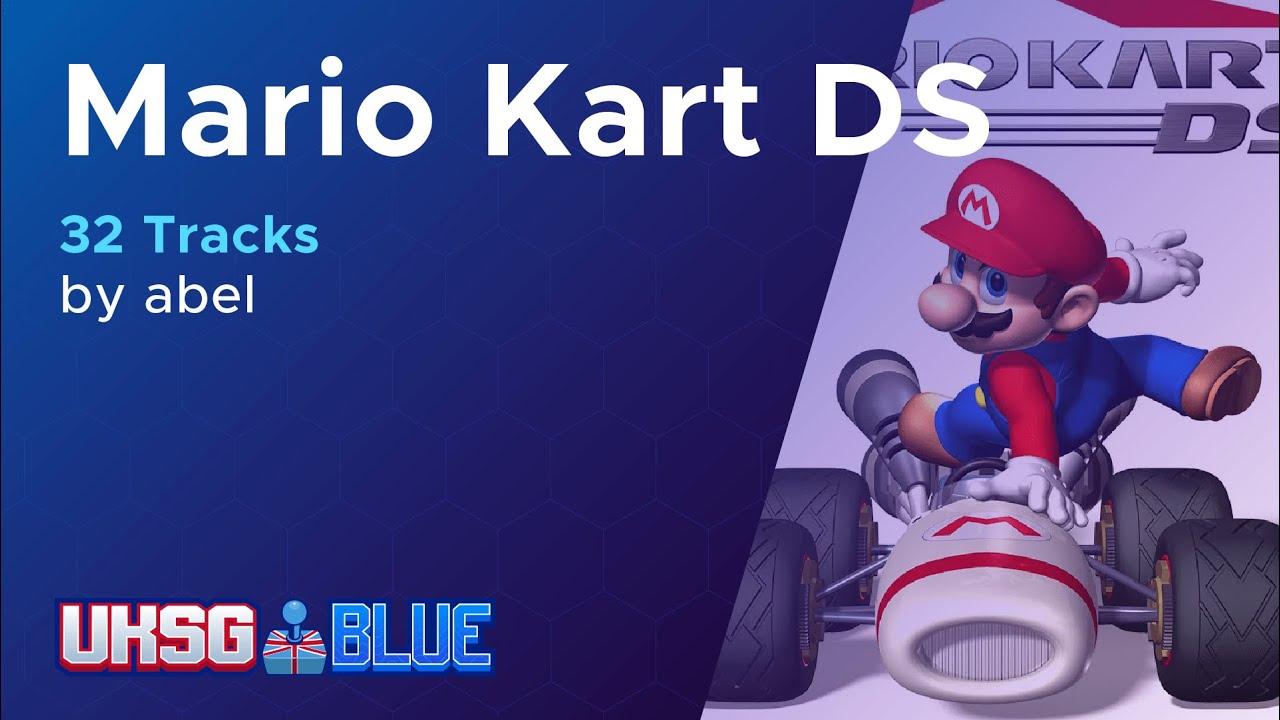 19 - UKSG BLUE 2025 | abel | Mario Kart DS | 32 Tracks | 00:54:12