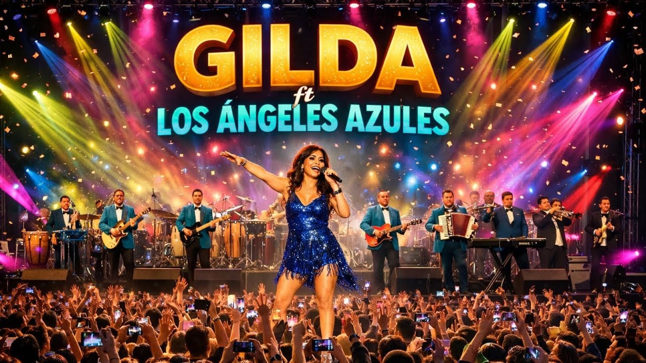 Gilda & Los Ángeles Azules | Cumbia Nocturna ✨ Cumbia Tropical Mix Completo 2026
