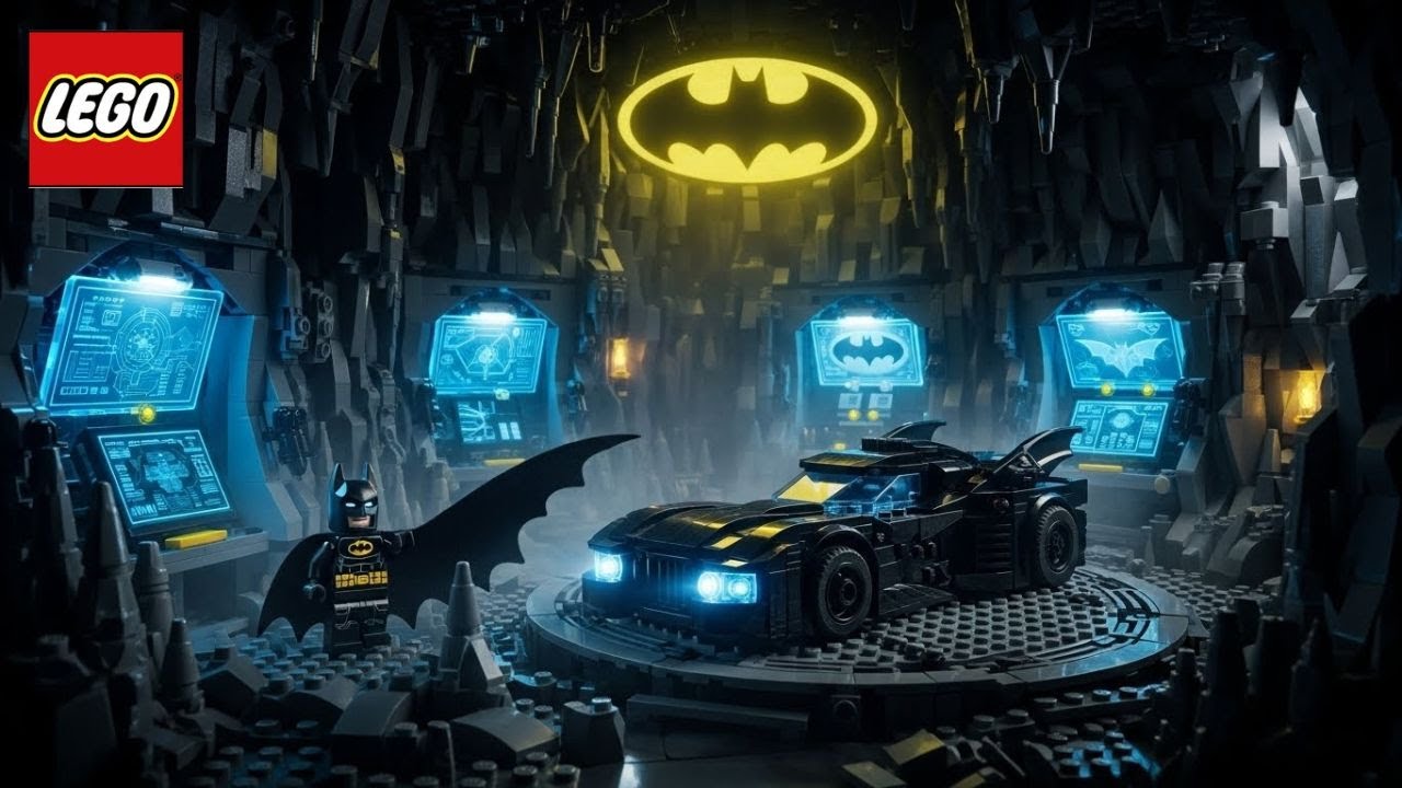 Dark Knight, Bright Bricks: Building the Ultimate 2025 Batcave!