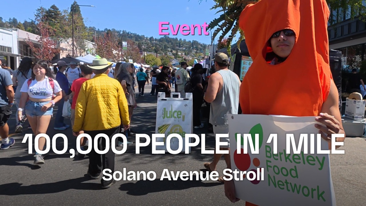 Inside California’s biggest 1-mile street festival | 4K HDR Event