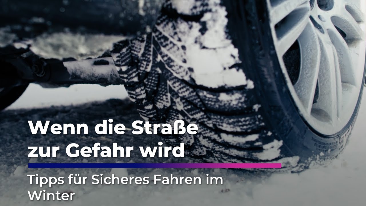 Glatte Stra&szlig;en - mehr Unf&auml;lle: Tipps f&uuml;r Sicheres Fahren im Winter