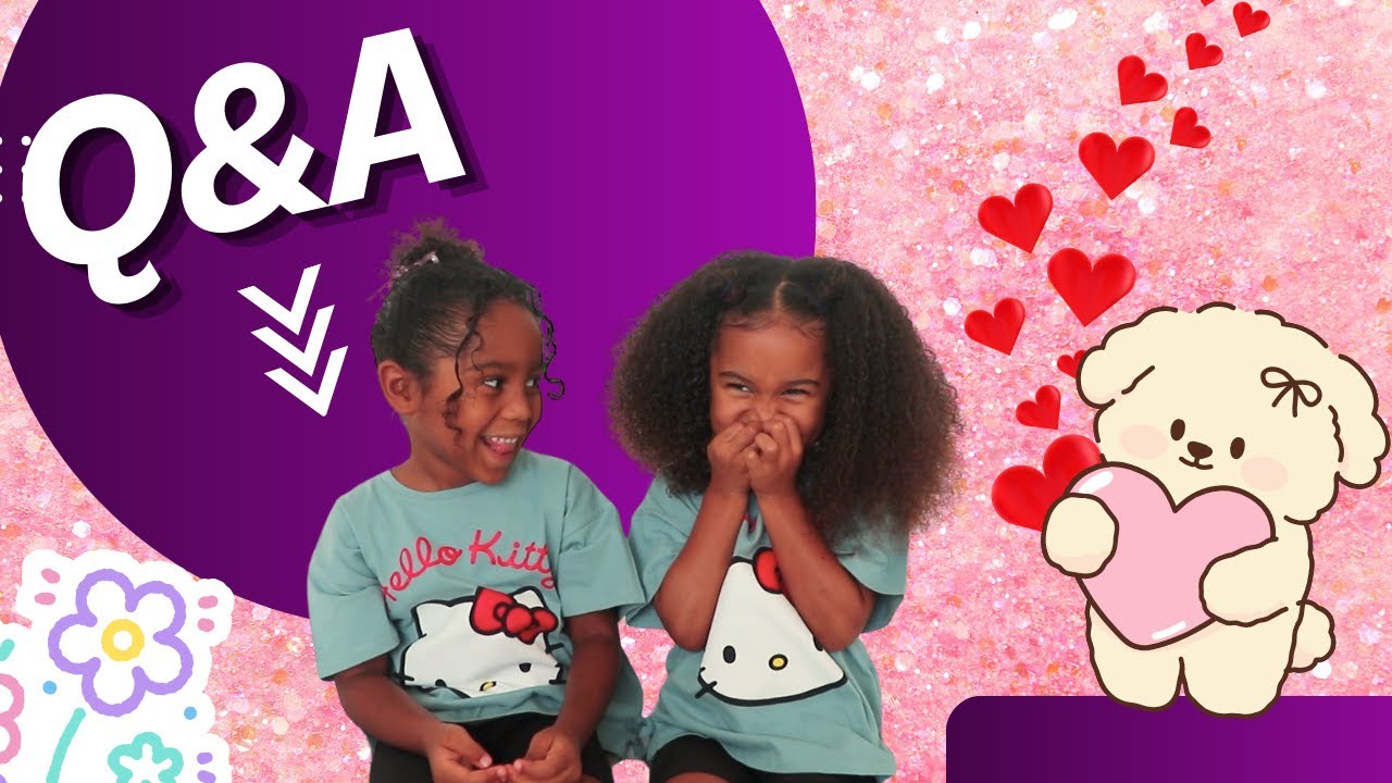 Meet Mila & Isla! Sister Q&A (Our First Video)